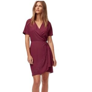 Aritzia Babaton Wallace Wrap Dress, NWT Women's Size L